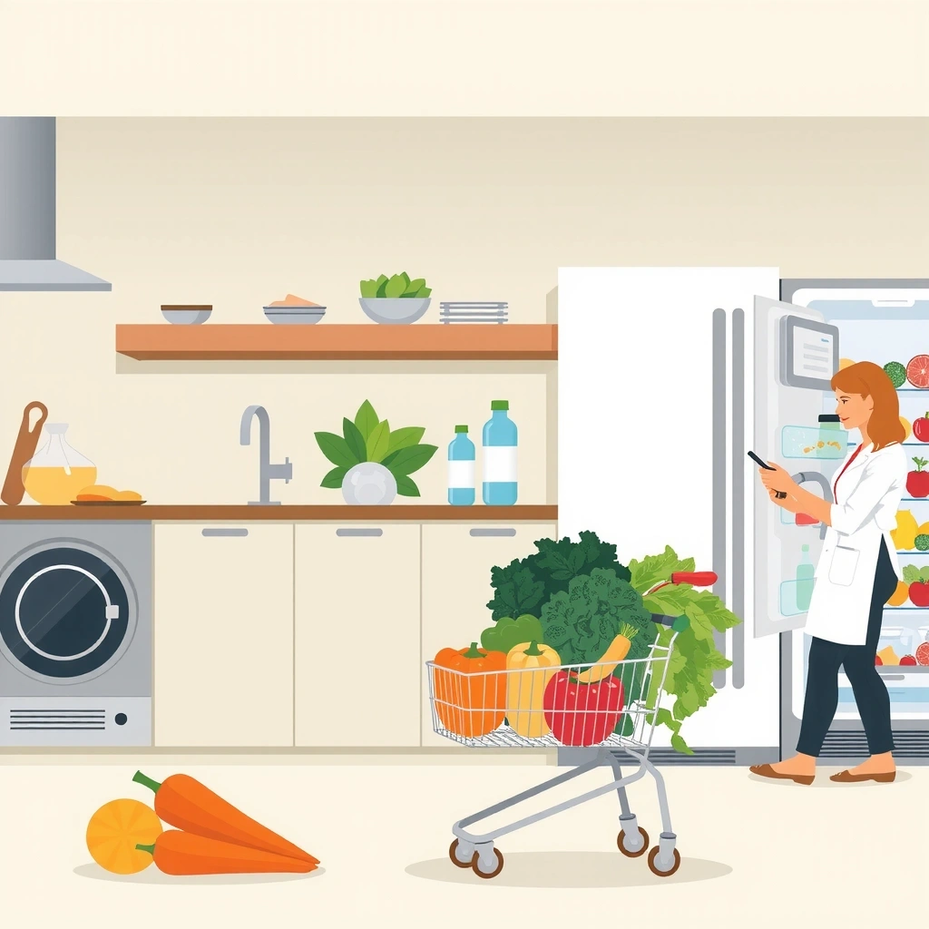 Einkaufsberatung und Kühlschrank Check